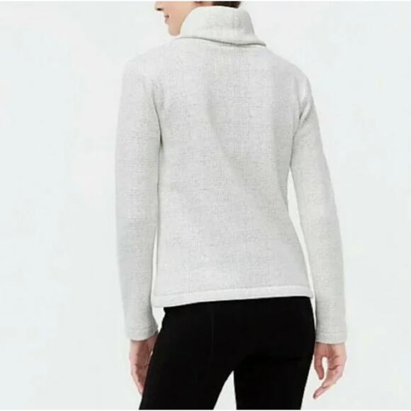 J Crew XXS long sleeve funnel neck pullover - Picture 2 of 9